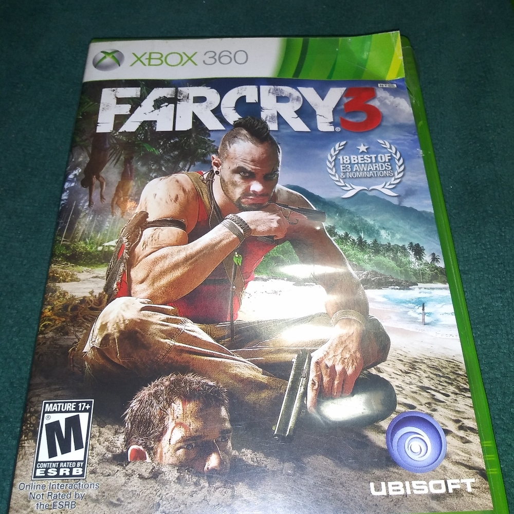 farcry 3 xbox 360 game